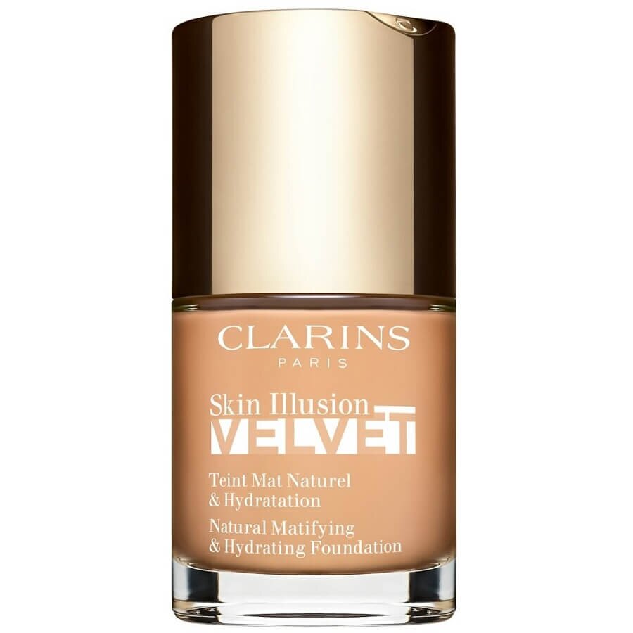 Clarins Skin Illusion Velvet Foundation 107C Tekoča Podlaga 30 ml