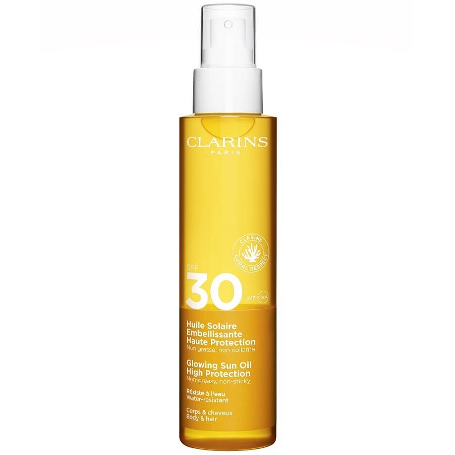 Clarins Zaščita Pred Soncem Sun Body Oil SPF30 Olje Za Zaščito 150 ml