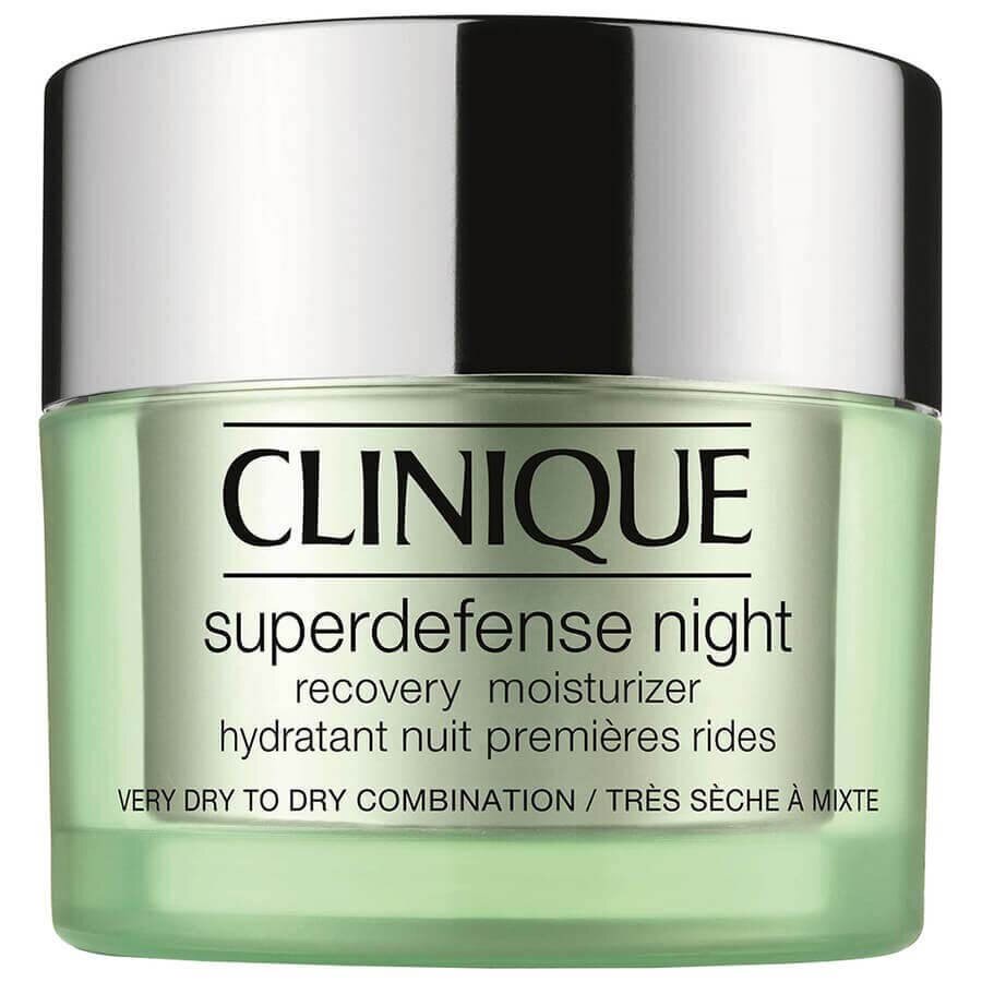 Clinique Superdefense Night Recovery Moisturizer Very Dry To Combination Krema Za Nego Obraza 50 ml