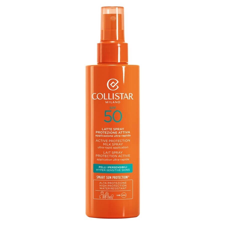 Collistar Active Protection Milk Spray SPF 50 Krema Za Zaščito Pred Soncem 200 ml