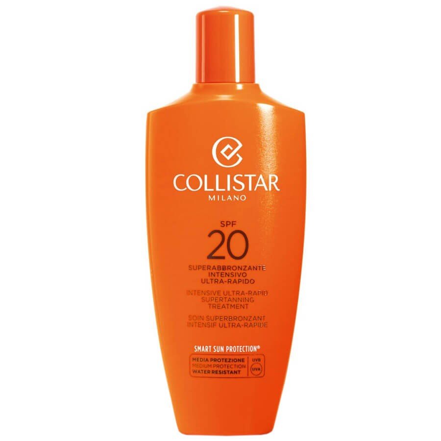 Collistar Intensive Ultra-Rapid Supertanning Treatment SPF20 Krema Za Zaščito Pred Soncem 200 ml