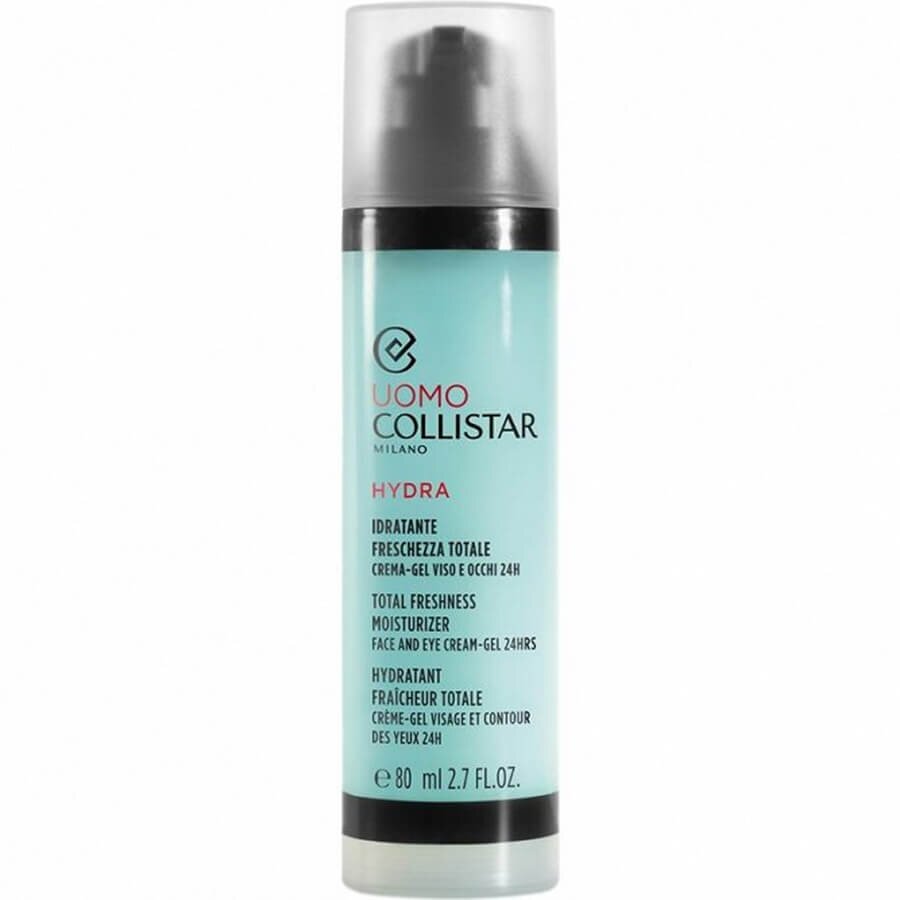 Collistar Nega Obraza Uomo Hydra Total Freshness Moisturizer Face And Eye Cream-Gel Gel Za Predel Okoli Oči 80 ml