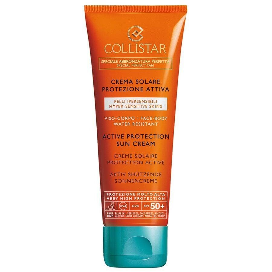 Collistar Sun Protection Cream SPF50+ Krema Za Zaščito Pred Soncem 100 ml