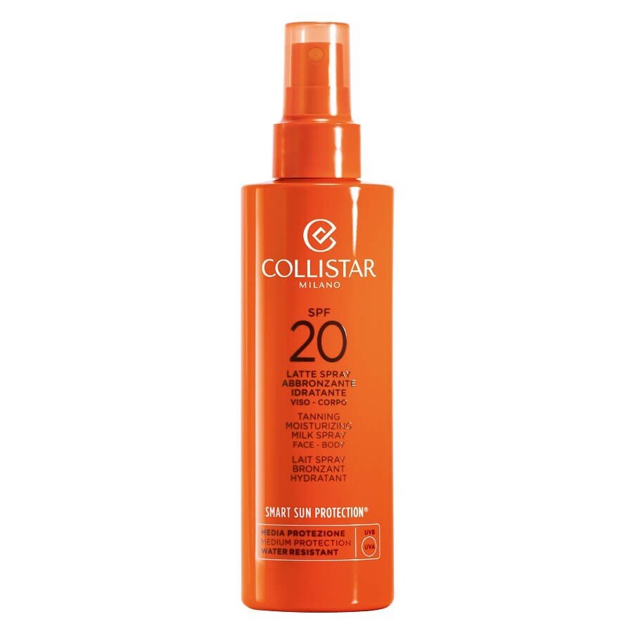 Collistar Sun Tanning Moisturizing Milk Spray SPF20 Krema Za Zaščito Pred Soncem 200 ml