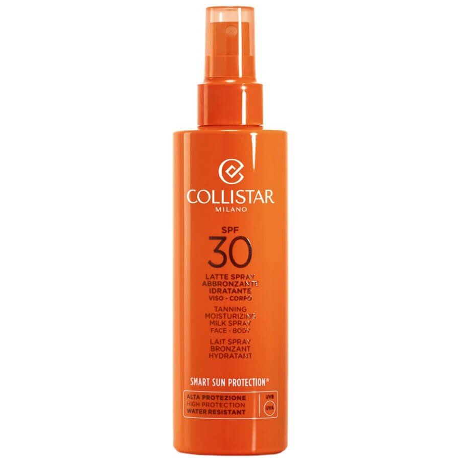 Collistar Tanning Moisturizing Milk Spray SPF30 Face-Body Krema Za Zaščito Pred Soncem 200 ml