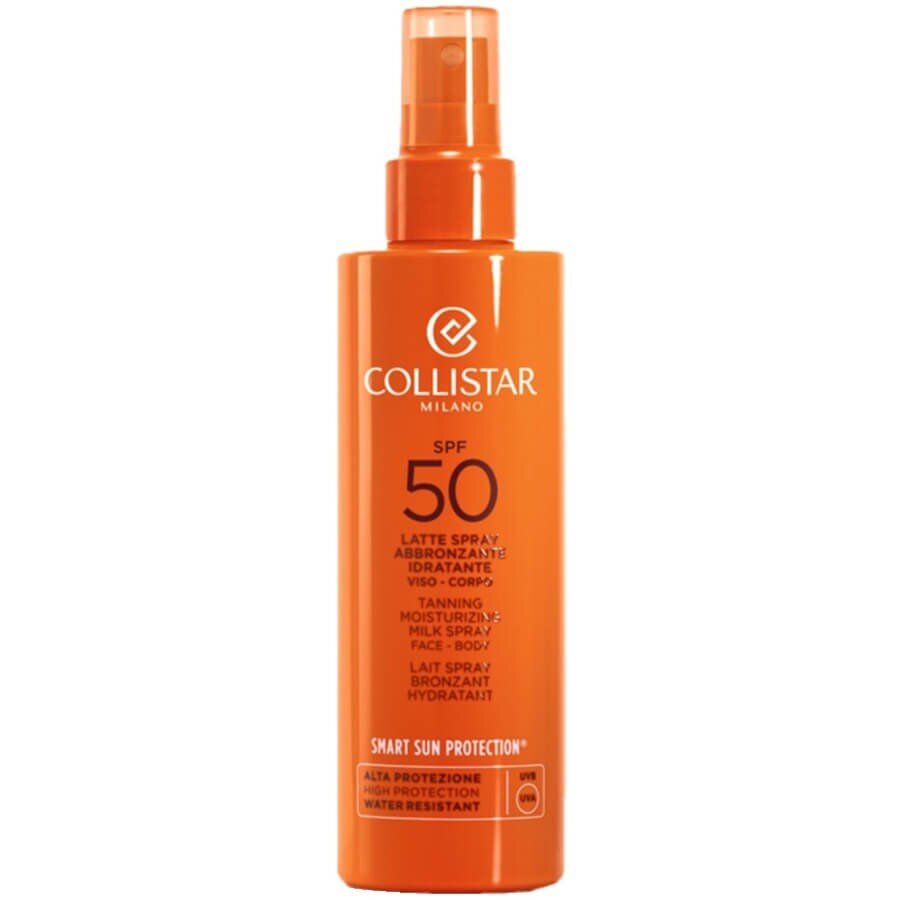 Collistar Tanning Moisturizing Milk Spray SPF50 Sprej Za Porjavelost 200 ml