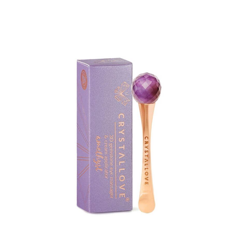 Crystallove 3D Amethyst Eye Massager Masažer Obraza 1 kos