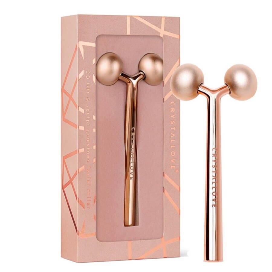 Crystallove Lift And Sculpt Massager Rose Gold Masažer Obraza 1 kos