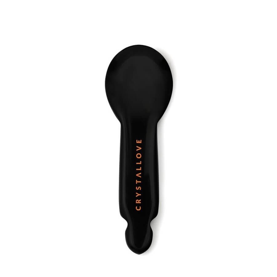 Crystallove Obsidian Spoon Gua Sha Masažer Obraza 1 kos