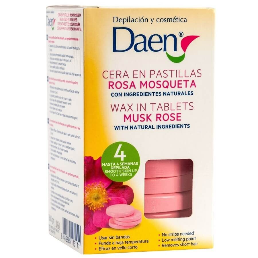 Daen Hot Waxes Discs Wax Rosehip Vosek Za Odstranjevanje Dlak Iz Obraza 240 g