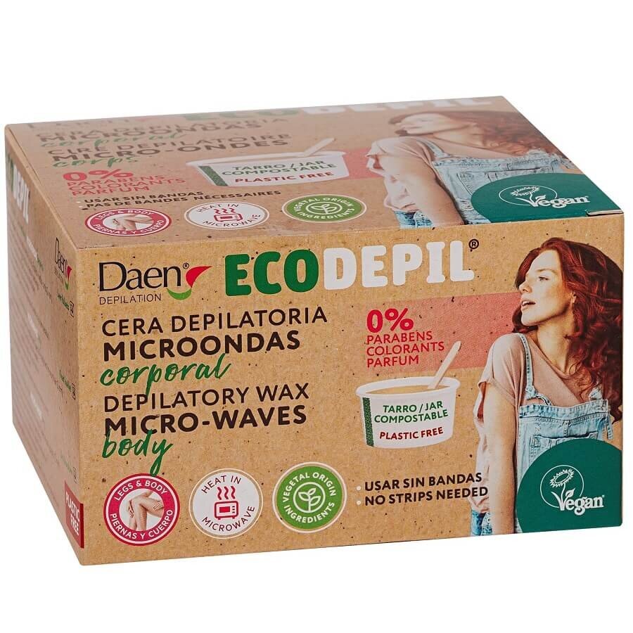 Daen Hot Waxes Microwable Body Wax Ecodepil Vosek Za Odstranjevanje Dlak Iz Obraza 300 g