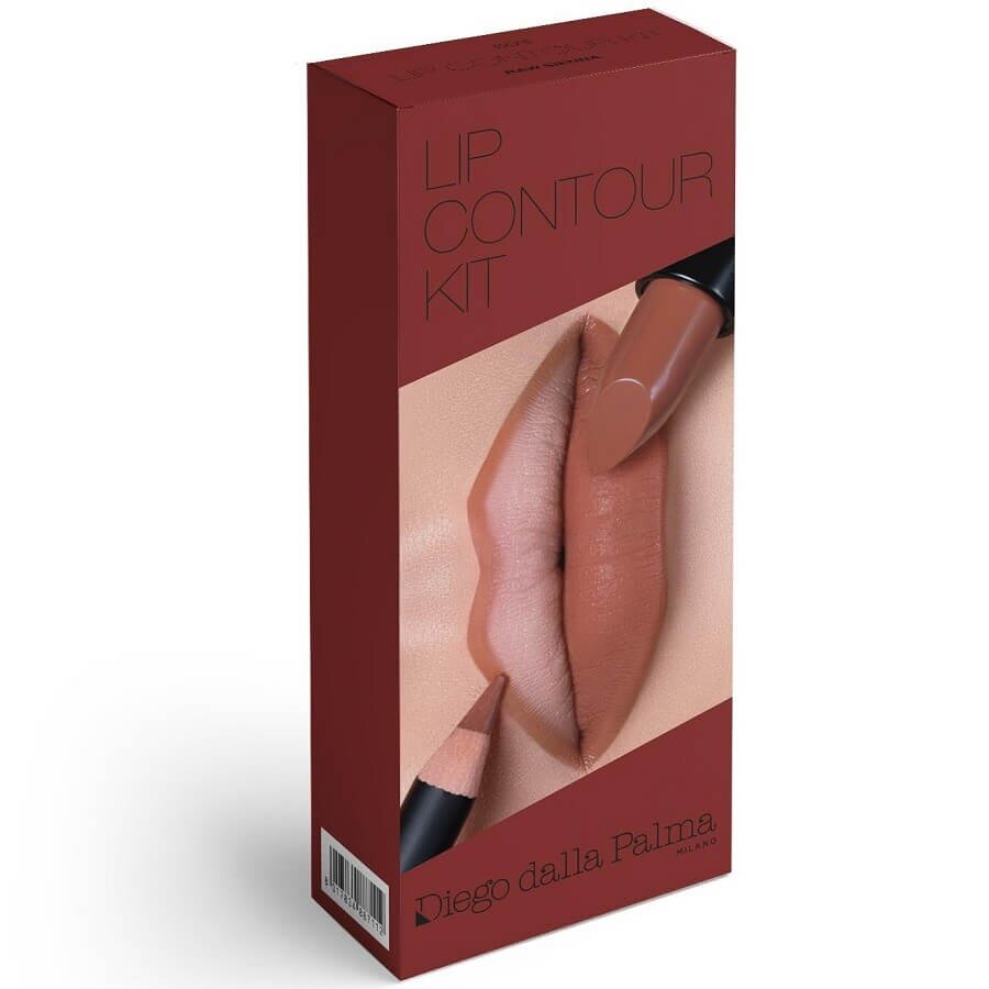 Diego Dalla Palma Lip Contour Set Sweet Gianduia 1 kos