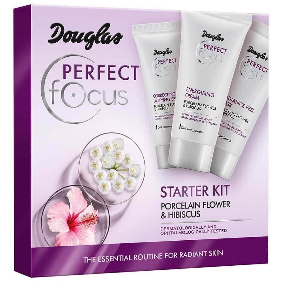 Douglas Collection Skin Focus Perfect Starter Kit Porcelain Flower & Hibiscus Set 1 kos