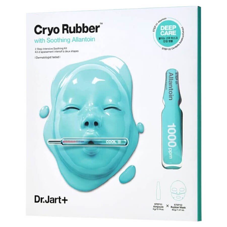 Dr.Jart+ Vlažilne Maske Cryo Rubber™ With Soothing Allantoin Maska Za Nego Obraza 44 g