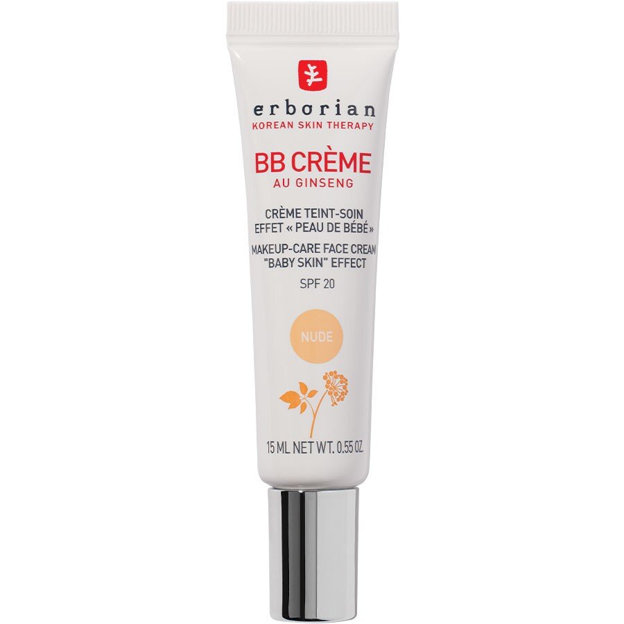 Erborian BB Kreme Crème Makeup-Care Face Cream Nude Krema 15 ml