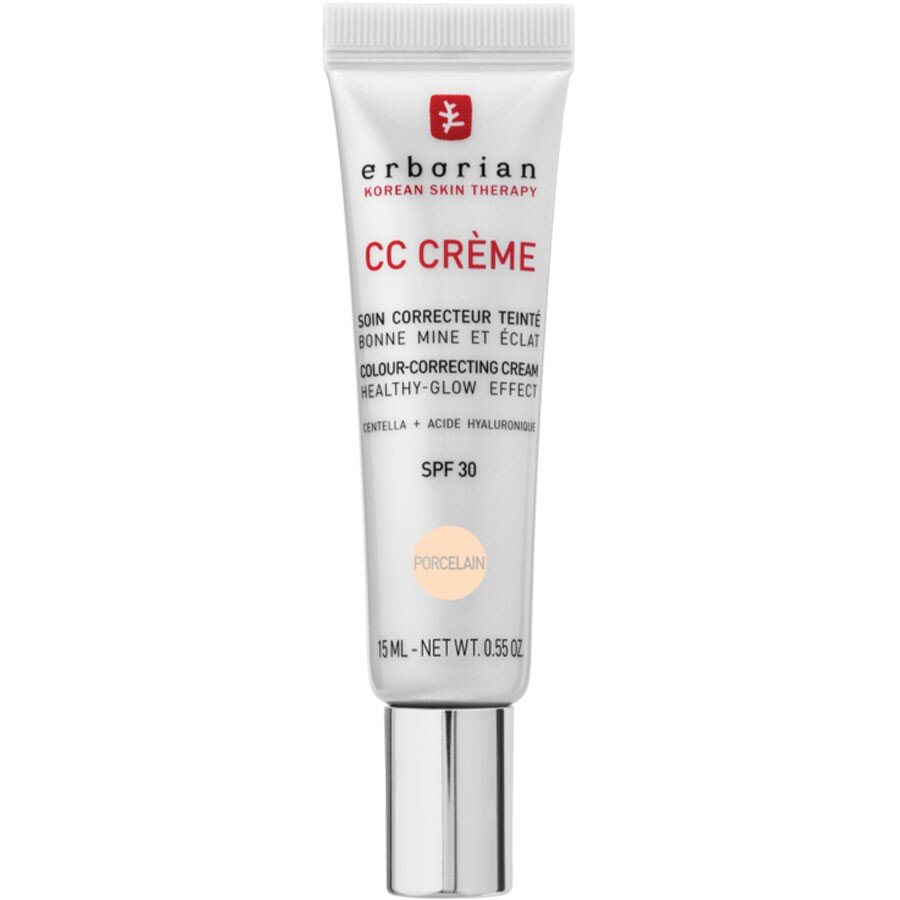 Erborian CC Kreme Crème Colour-Correcting Cream Porcelain Krema 15 ml
