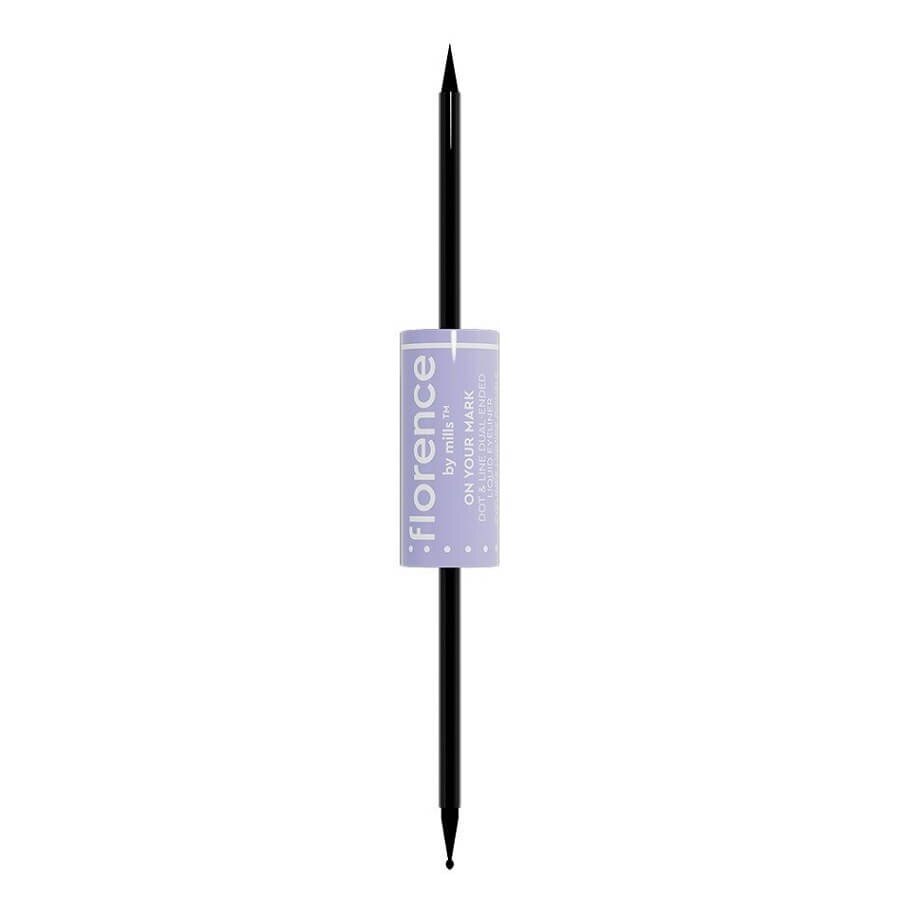 Florence by Mills On Your Mark Dual Sided Liquid Eyeliner Black Črtalo Za Oči 7 ml