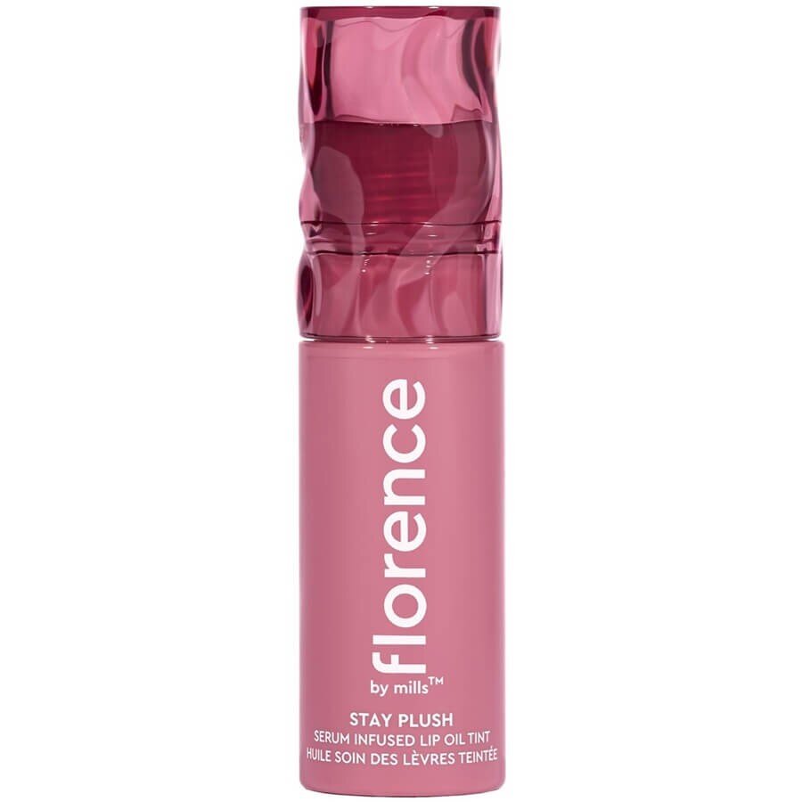Florence by Mills Stay Plush Serum Infused Lip Oil Tint Strawberry Olje Za Ustnice 8 ml