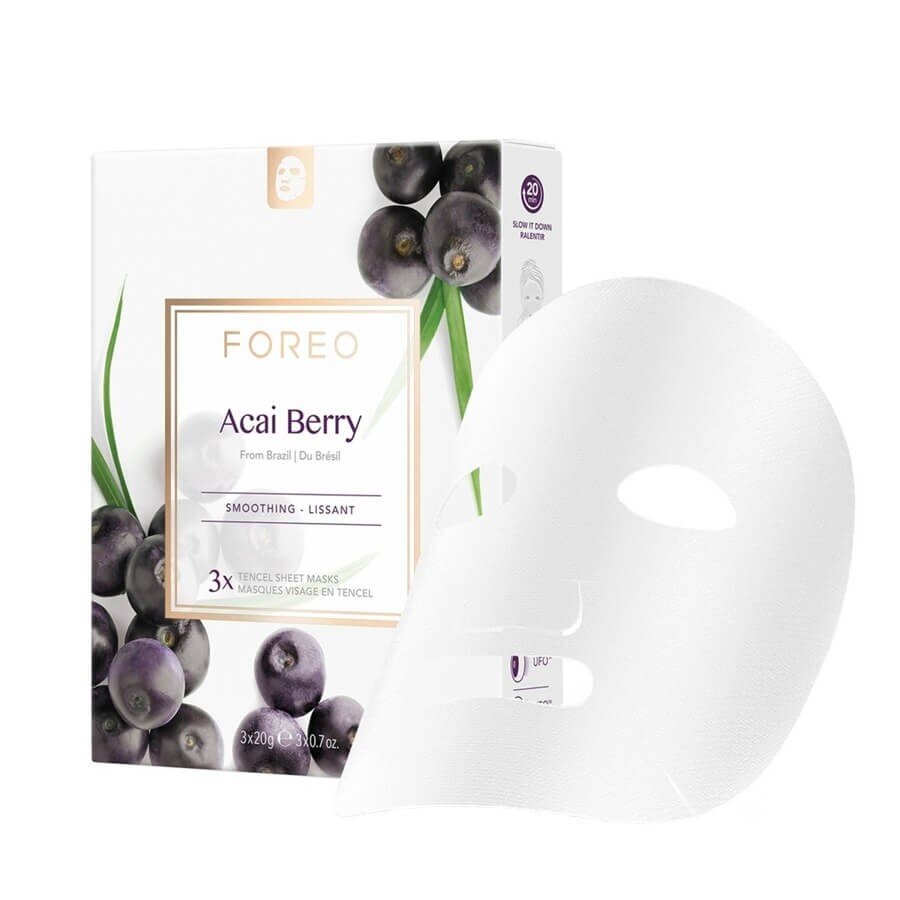 FOREO Farm To Face Sheet Masks Acai Berry Maska Za Nego Obraza 1 kos