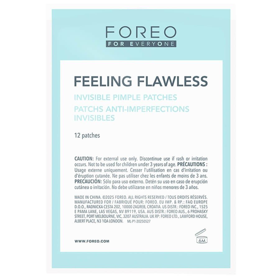 FOREO For EveryOne Feeling Flawless Invisible Pimple Patches 1 kos