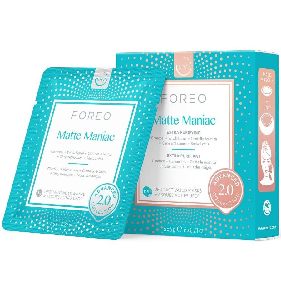 FOREO Maske Za Obraz Ufo Mask Matte Maniac 2.0 Maska Nego Obraza 6 kos
