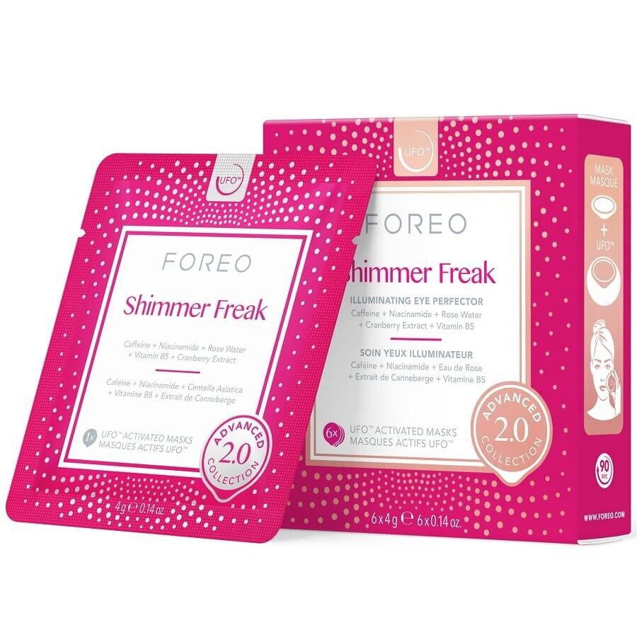 FOREO Maske Za Obraz Ufo Mask Shimmer Freak Maska Nego Obraza 6 kos