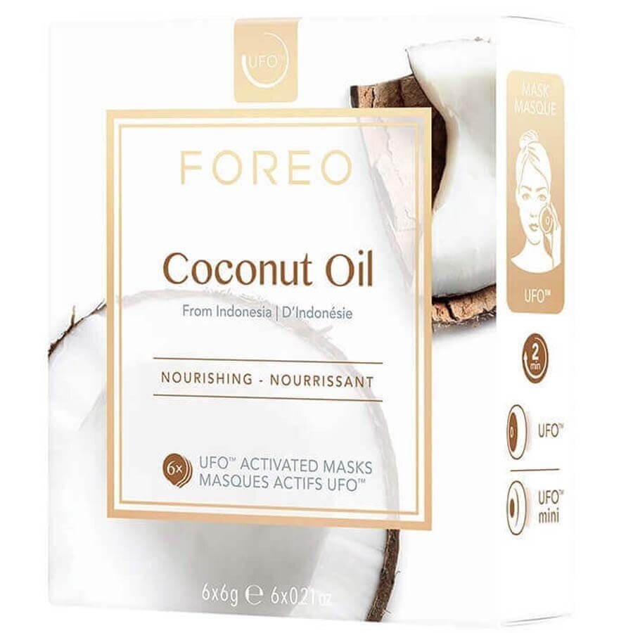 FOREO UFO™ Mask Coconut Oil Maska Za Nego Obraza 6 kos