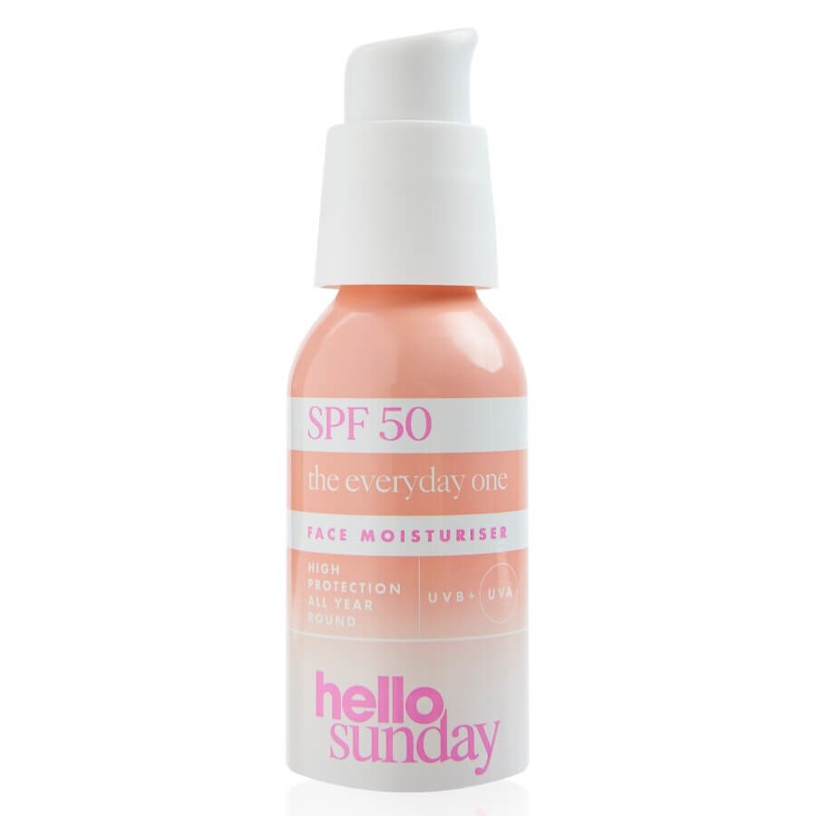 hello sunday Face Moisturiser SPF 50 Krema Za Obraz Zaščito Pred Soncem ml