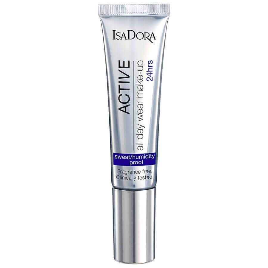 IsaDora Active All Day Foundation SPF 20 Golden Olive Tekoča Podlaga 35 ml