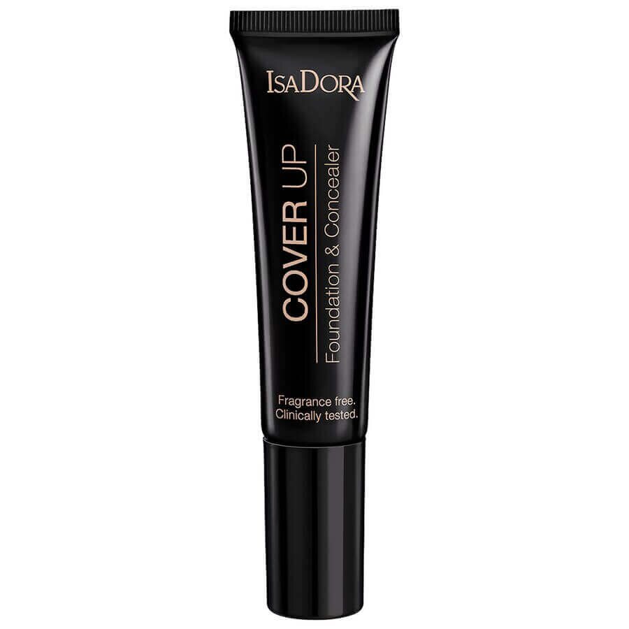 IsaDora Cover Up Foundation & Concealer Fudge Tekoča Podlaga 35 ml