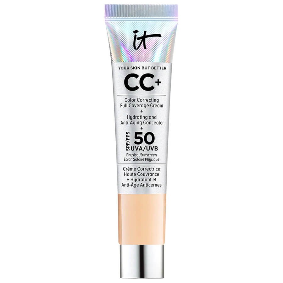 IT Cosmetics BB & CC Kreme CC+ Cream With SPF 50+ Travel Size Medium (W) Obarvana Krema 12 ml