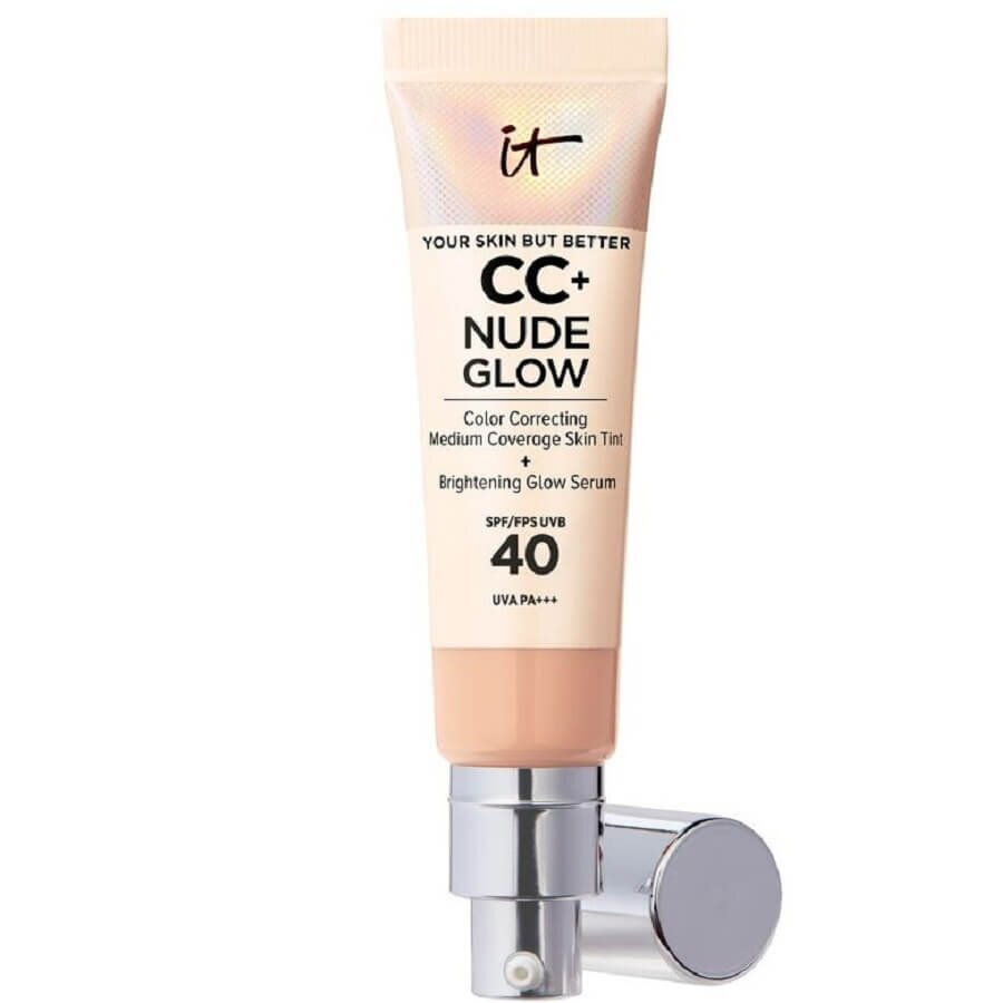 IT Cosmetics BB & CC Kreme CC+ Nude Glow Neutral Tan Tekoča Podlaga 32 ml