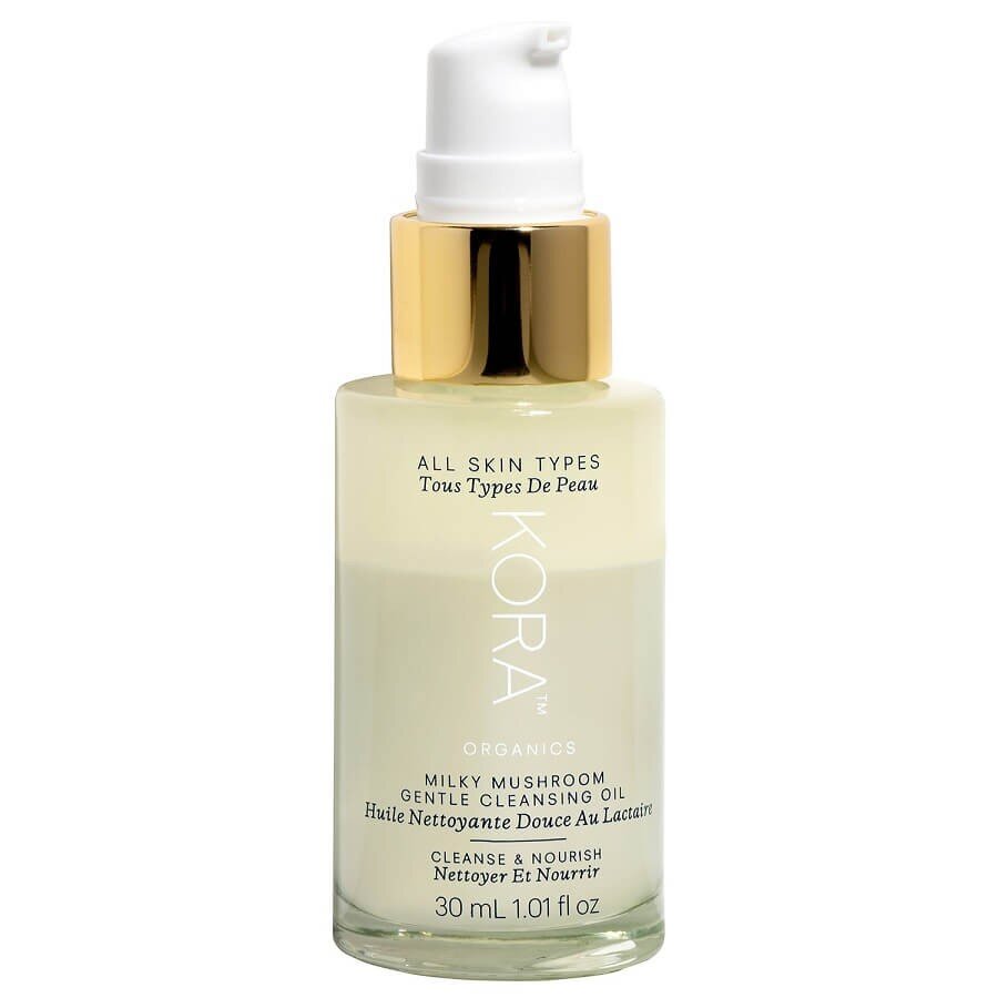 KORA Organics Milky Mushroom Gentle Cleansing Oil Čistilno Olje Za Obraz 30 ml