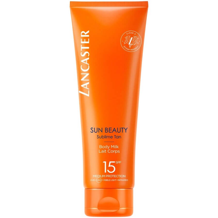 Lancaster Sun Beauty Body Milk SPF 15 Mleko Za Zaščito Pred Soncem 250 ml