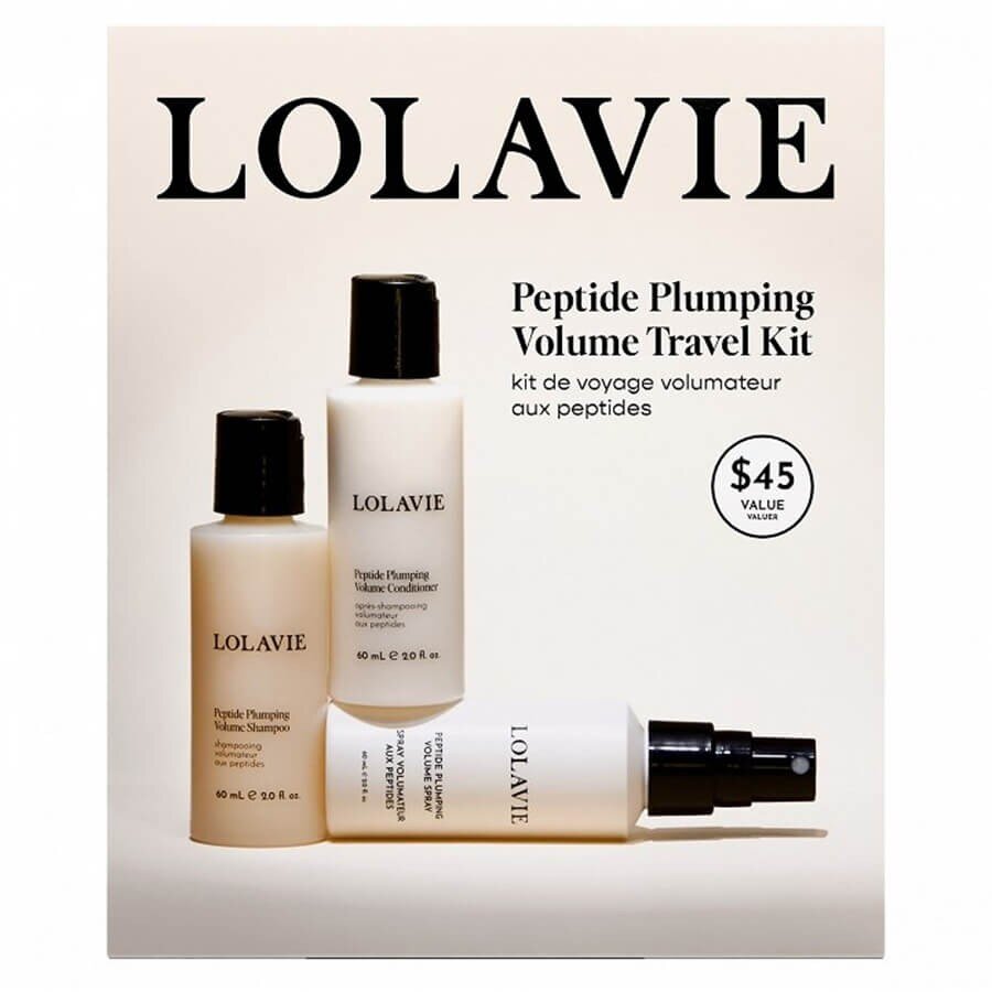 LolaVie Peptide Plumping Volume Travel Kit Set 1 kos
