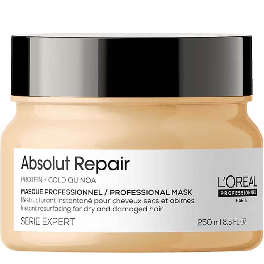 L'Oreal Professionnel Paris Absolut Repair Professional Mask Instant Resurfacing For Dry And Damaged Hair Maska Za Lase 250 ml