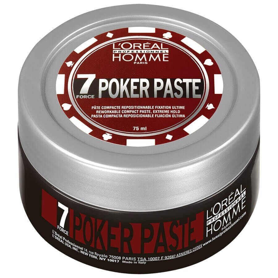 L'Oreal Professionnel Paris Homme Poker Paste Pasta Za Oblikovanje Las 75 ml