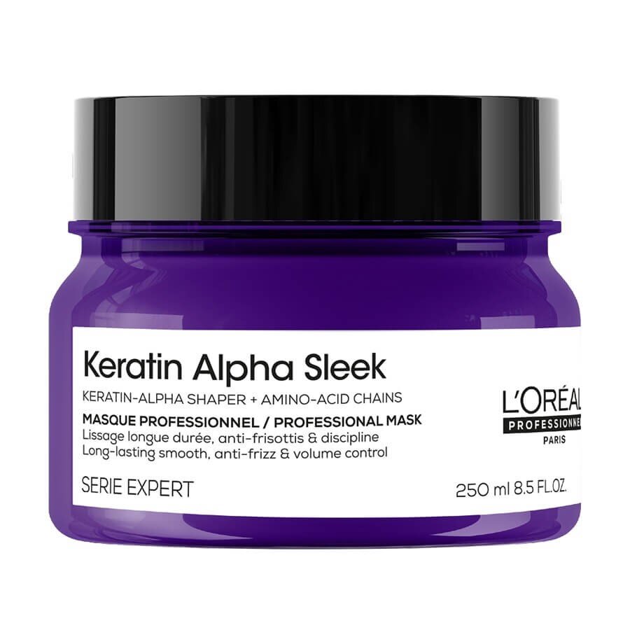 L'Oreal Professionnel Paris Keratin Alpha Sleek Professional Mask Maska Za Lase 250 ml