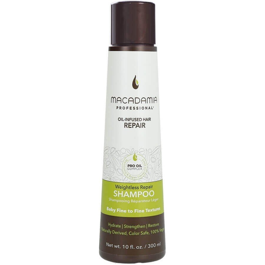 Macadamia Weightless Repair Shampoo Šampon Za Lase 300 ml