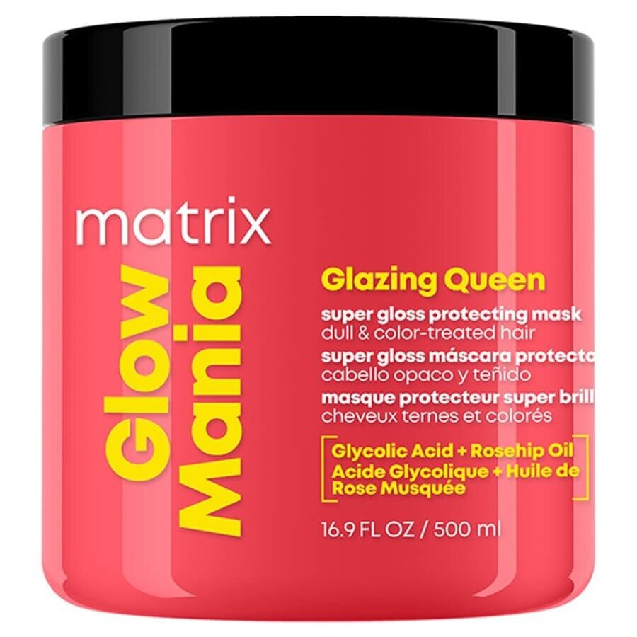 Matrix Glow Mania Glazing Queen Super Gloss Protecting Mask Maska Za Lase 500 ml