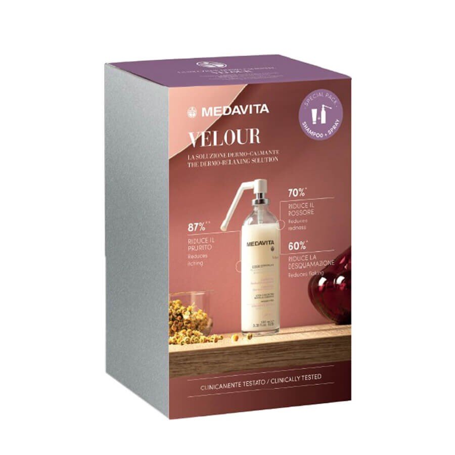 MEDAVITA Velour Dermorelax Special Pack Set 1 kos