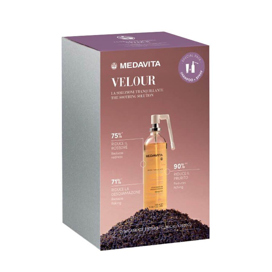 MEDAVITA Velour Tranquillante Daily Treatment Set 1 kos