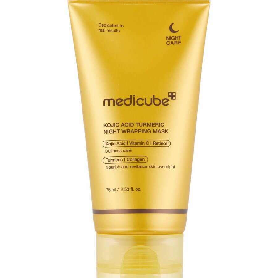 Medicube Kojic Acid Turmeric Night Wrapping Mask Maska Za Nego Obraza 75 ml