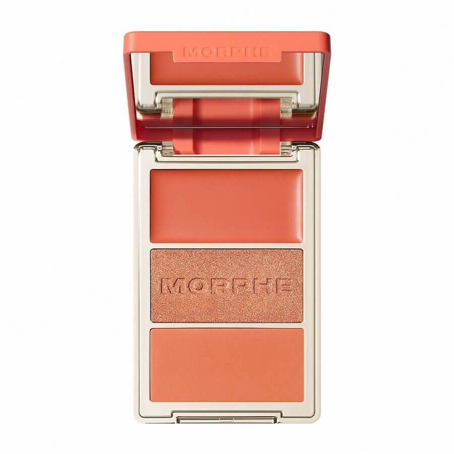 Morphe Cheek Thrills MultiFinish Face Trio Apres Ski Paleta Ličil Za Obraz 1 kos