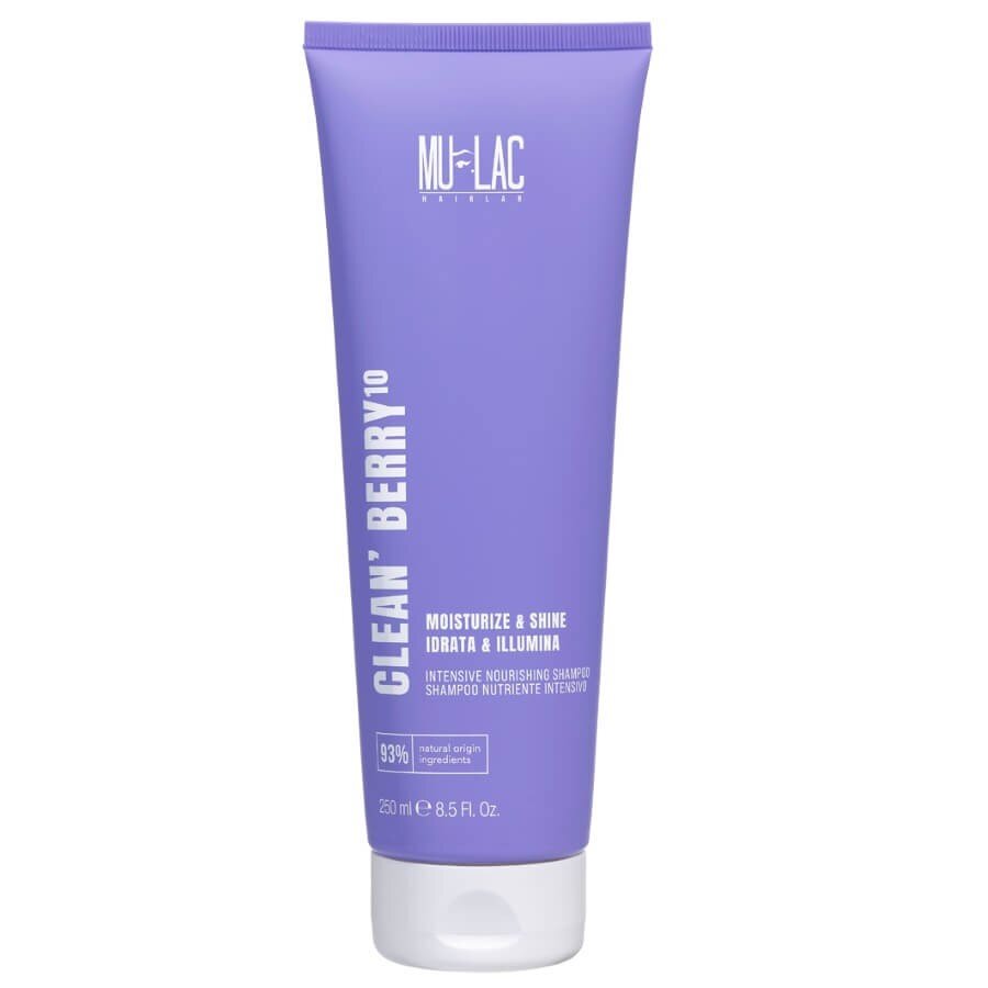 MULAC Clean'Berry10 Intensive Nourishing Shampo Šampon Za Lase 250 ml