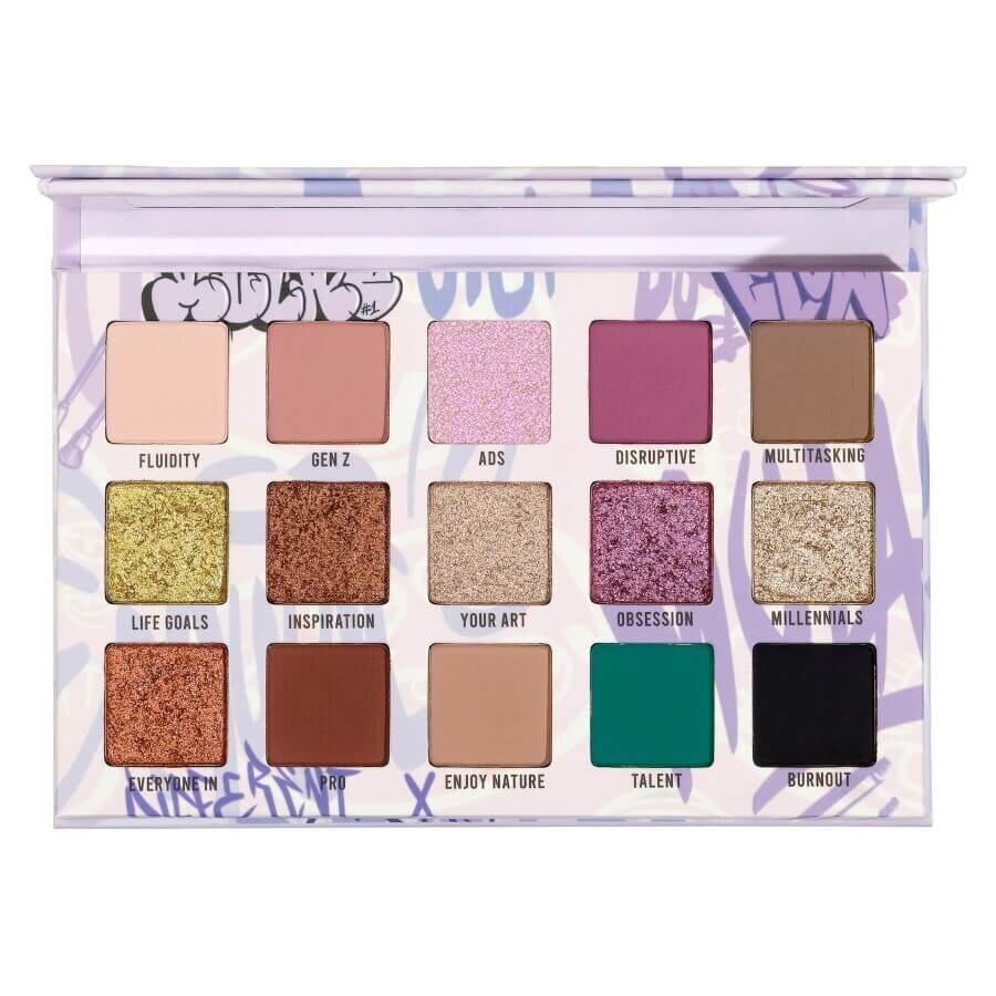 MULAC Different X Palette Paleta Senčil Za Oči 18 g