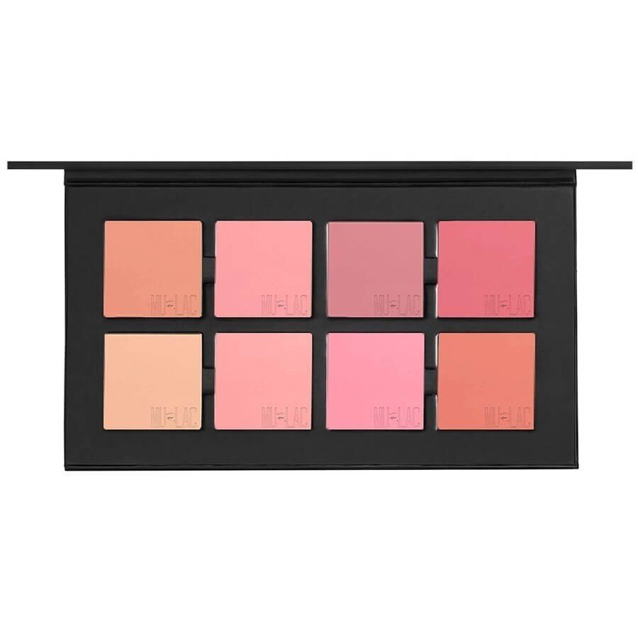 MULAC Moody Blushes Palette Paleta Ličil Za Obraz 48 g