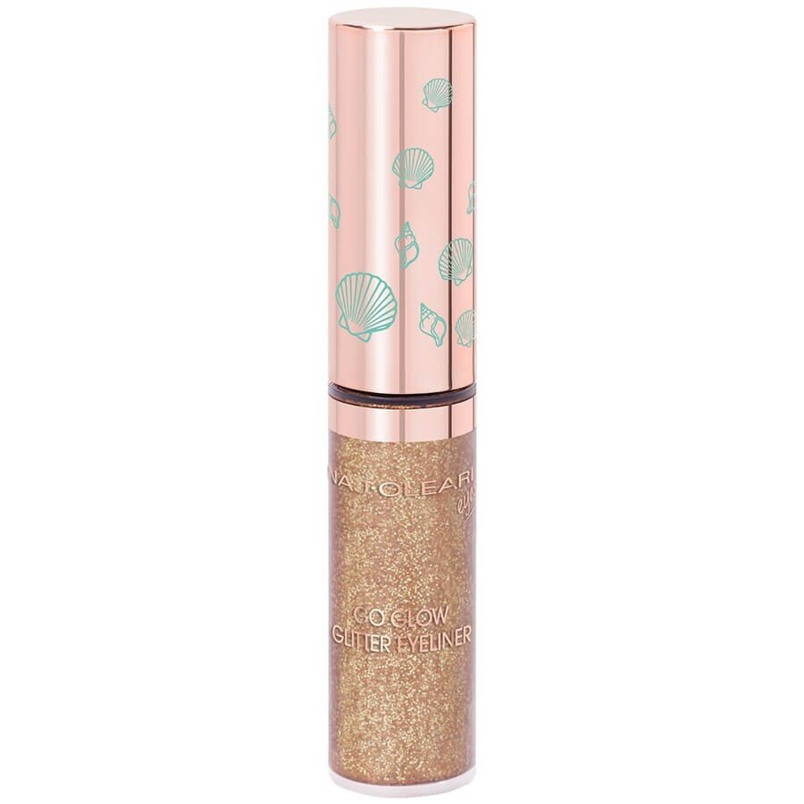 Naj Oleari Eyelinerji Go Glow Glitter Eyeliner Midnight Wave Črtalo Za Oči 6 ml