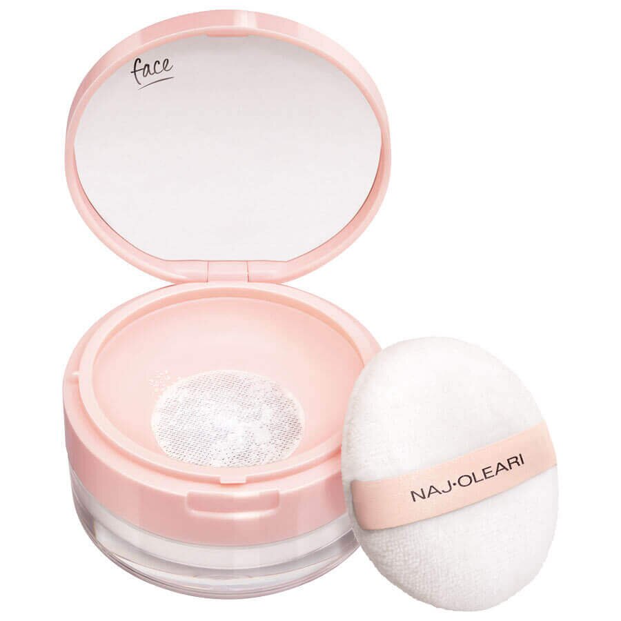 Naj Oleari Matte Plume Loose Powder Clear Puder V Prahu 11 g