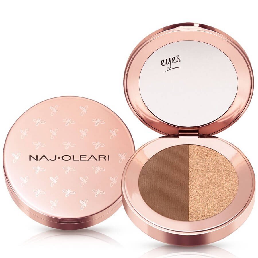 Naj Oleari Matte & Shine Duo Eyeshadow Chestnut Prune Senčilo Za Oči 25 g